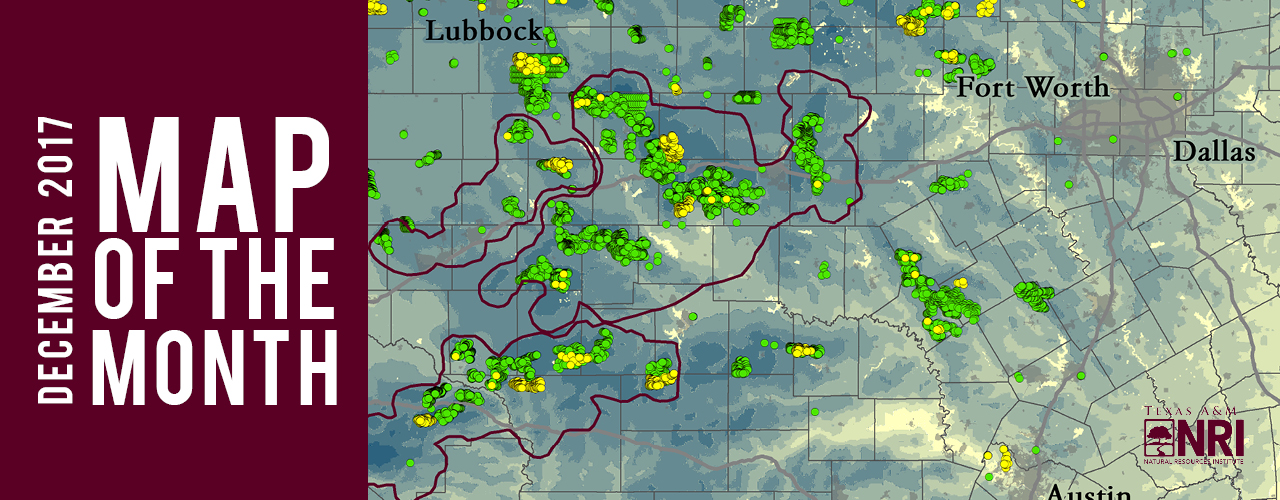 Map of the Month Wind Energy in Texas Texas A&M NRI
