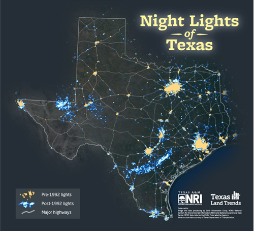 Night Lights of Texas