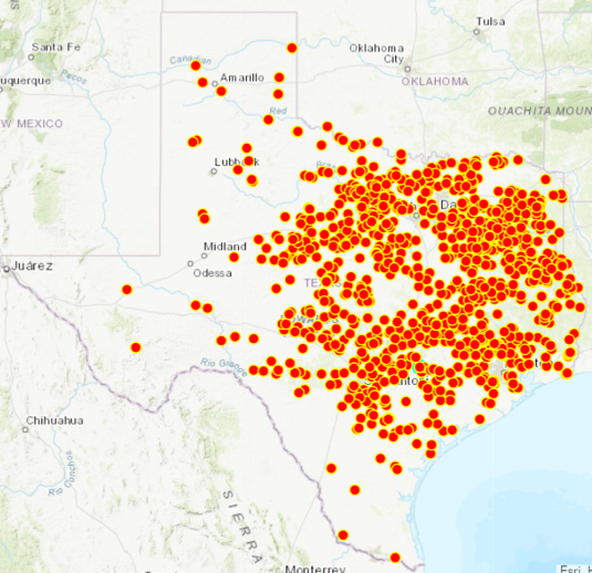 Feral Hogs In Oklahoma Map Map - Picture1