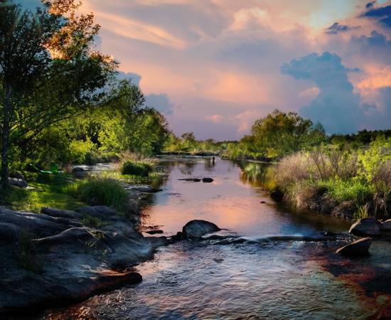 Evening On The Llano Ray Uherek