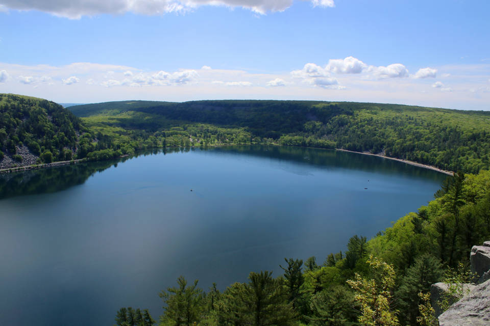 Baraboo area lake, Wisconsin
